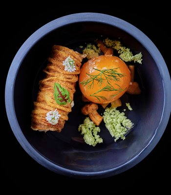 �Kulajda� Houby / Brambory / Kopr / Vejce - Zážitková restaurace v Praze