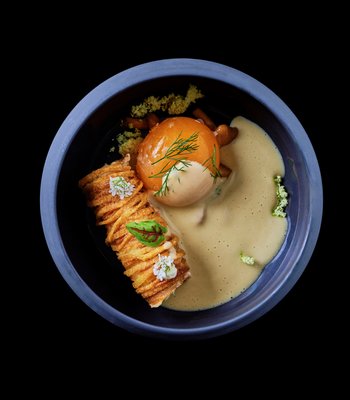 esk Modern Art menu - Zážitková restaurace v Praze