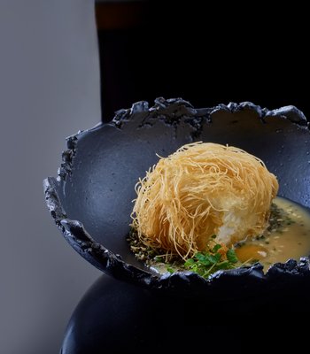 �Tofu� Tofu / Karamelov� miso / Tonburi / Citron - Zážitková restaurace v Praze