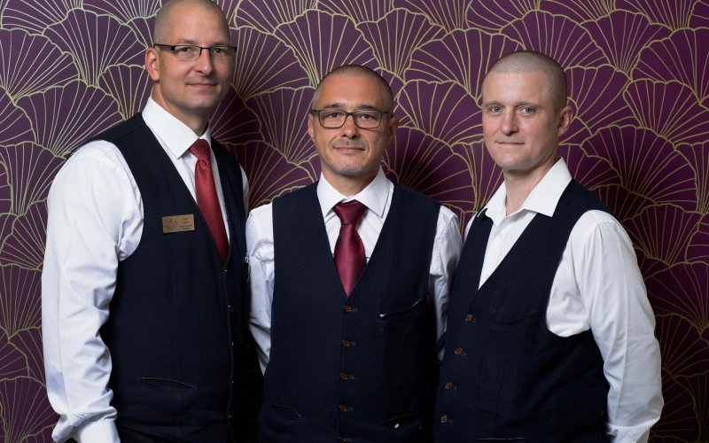 Karel Sadke, Josef Liška, Michal Liška